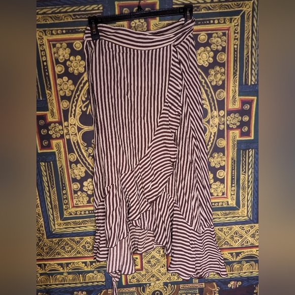 FAITHFULL THE BRAND Tramonti Midi Skirt Size 6 Medium - Picture 6 of 11